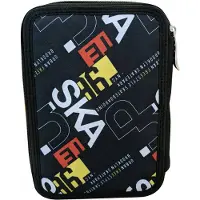No Fear Etui Skate Junior 20 Cm Polyester Zwart 27-delig