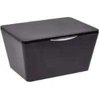 Wenko Opbergbox Met Deksel Brasil Zwart