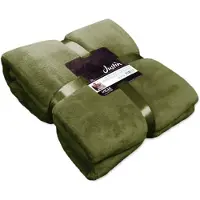 Unique living Plaid Justin - Avocado Groen