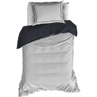 De Witte Lietaer Dekbedovertrek Elegance White Satijn-140 x 200 / 220 cm | 1-Persoons
