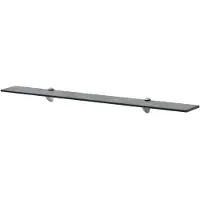 vidaXL Zwevend schap 90x10 cm 8 mm glas