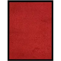 vidaXL Deurmat 60x80 cm rood