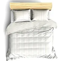 De Witte Lietaer Dekbedovertrek Zygo Ivory Satijn-260 x 200 / 220 / 240 cm | Extra Breed