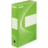 Esselte Boxycolor Archiefdoos - 80 x 352 x 250 mm - Groen | 25 stuks