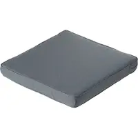 Madison Loungekussen Madison Luxe Rib Grey (73 x 73 cm)