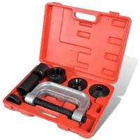 vidaXL 4 in 1 kogelgewrichten, U-gewrichten en C-frame pers onderhoudsset