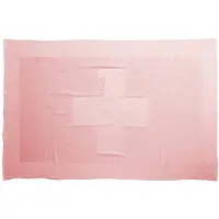 Slaap Vaak Stapelgoed Plaid Cross Roads - Roze - 100x150 Cm