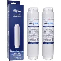 Allspares Waterfilter (2x) voor Koelkast geschikt voor Bosch Siemens Neff UltraClarity 11034151 / 11028820 / KB1000