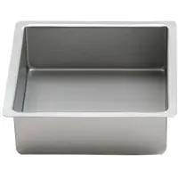 Decora Vierkante Aluminium Bakvorm 7.5cm Hoog, 35cm - Decora