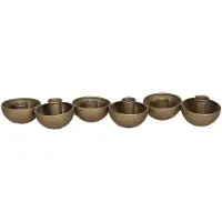 Clayre & Eef Koperkleurig Kandelaar 45*11*6 cm 6Y4420