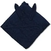 Pippi Badlaken met capuchon Donkerblauw 83 x 83 cm
