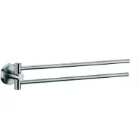 kela Handdoekenrek Marbea 43 Silver Matt