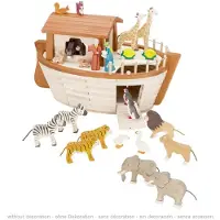 Holztiger Houten Speelgoed - Ark Van Noah - 75X47X43,5Cm - Handgemaakt