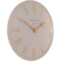 Giga Meubel Thomas Kent Wandklok Oxford 51 X 2 Cm Staal Lichtgrijs