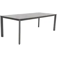 Kettler Edge tuintafel 220 x 95 cm. - HPL antraciet