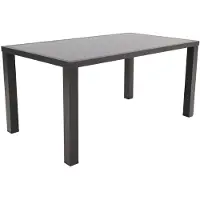Van der Garde Tuinmeubelen VDG Alma tuintafel 160 x 90 – Antraciet