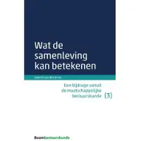 Boom uitgevers Den Haag Wat de samenleving kan betekenen