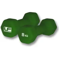 Ufe Hexagonale dumbbell bedekt met neopreen Urban Fitness (x2) | Maat 8 kg
