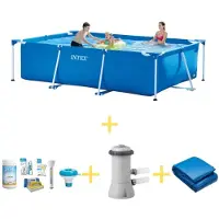 Intex Rechthoekig zwembad - 300x200x75 cm - 4-delig - Model S21256