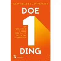 Xander Uitgevers B.V. Doe één ding (Paperback)