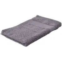 Arowell Gastendoek Gastenhanddoek 50 X 30 Cm - 500 Gram - Lichtgrijs - 5 Stuks
