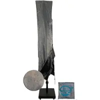 CUHOC Diamond topkwaliteit parasolhoes staande parasol - 175x28x50 cm - met Rits, Stok en Trekkoord incl. Stopper