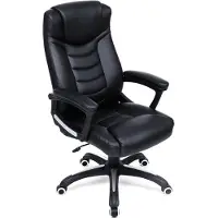 Parya - Ergonomische Bureaustoel - Kunststof - Zwart