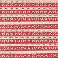 Benza Rood en strikjes - Luxe Kadopapier - Cadeaupapier - Inpakpapier - 200 x 70 cm - 6 rollen