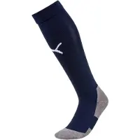 Puma Fußballsocken - Team Liga Core - Peacoat m. Weiß - - 31/34 - Fußballsocken