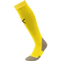 Puma TeamLIGA Core Voetbalsokken Geel | Maat 35-38