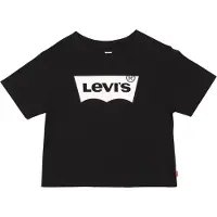 Levi's T-shirt met logo zwart Meisjes Katoen Ronde hals Logo - maat 158