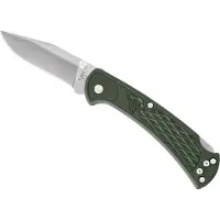 Buck Knives Mes Slim Edc Folding Clampack - Groen