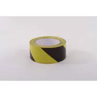 Kortpack - Reflecterende tape - 45mm x 10mtr - Zwart/Geel - 1 Rol - (020.0470)
