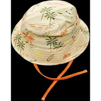 Ducksday - UV-werend zonnehoedje voor baby - UPF50+ - Katoen - Waikiki - maat 86/92