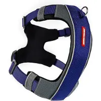 EzyDog X Link Honden Tuigje Hondentraining - Honden Harnas - XS - Blauw