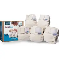 Bambinex Bamboe wasbare luier Maat 2 - 5 stuks | | Herbruikbaar