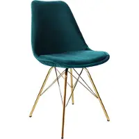 Kick Collection Kick kuipstoel Velvet - Blauw