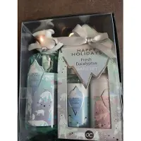 Accentra geschenk set verjaardag -eucalyptus - douche gel - body lotion - handzeep