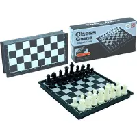 HOT Games Schaak Cassette Zwart Magnetisch