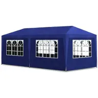 vidaXL Partytent 3x6 m blauw