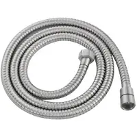 Wiesbaden 304 doucheslang metaal 150 cm geborsteld RVS