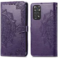 IMoshion Mandala Bookcase voor de Xiaomi Redmi Note 11 Pro - Paars