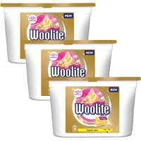 Woolite Expert Care Wasmiddel met Keratine - 3x 18 Capsules - Voordeelverpakking