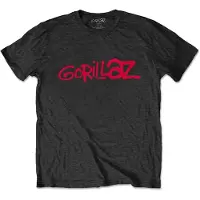 Ginza.se Gorillaz - Logo Heren T-shirt - L - Zwart