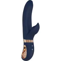 Dream Toys Atropos - vibrator met verwarming - oplaadbaar - blauw