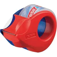 TESA Plakbandhouder tesafilm Mini Blauw, rood 19 mm (B) x 10 m (L)