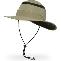 Sunday Afternoons - Cruiser Hat - Hoed M - 56-58 cm, wit/olijfgroen