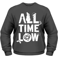 PLASTIC HEAD All Time Low Sweater/trui -S- Christmas Logo Grijs