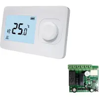 Quality Heating QH Basic easy thermostaat niet programmeerbaar inclusief mini inbouw ontvanger
