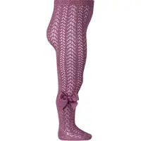 Condor Maillot Opengewerkt Grosgrain Strik | 2530/1 | Cassis | 18-24 mnd | maat 2